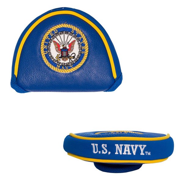 Team Golf Military Navy Golf Mallet Putter Cover Golf Club Mallet Putter Headcover, Fits Most Mallet Putters, Scotty Cameron, Daddy Long Legs, Taylormade, Odyssey, Titleist, Ping, Callaway
