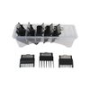 Set of 8 Attachment Guards Combs, Replacement Hair Clippers 1/16" 1/8" 3/16" 1/4" 3/8" 1/2" 5/8" 3/4" for Babyliss FX870, FX880, FX890, FX825, and FX673