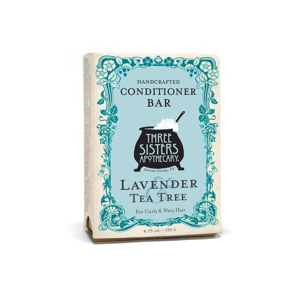 Three Sisters Apothecary 4.75 oz Solid Hair Conditioner (Lavender and Tea Tree)