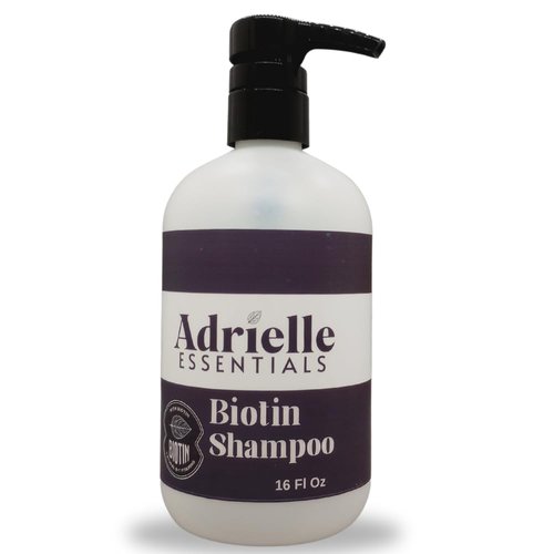 Black Canyon Home and Body Adrielle Essentials Brazilian Coffee & Cream Scented Biotin Hair Shampoo, 16 Oz