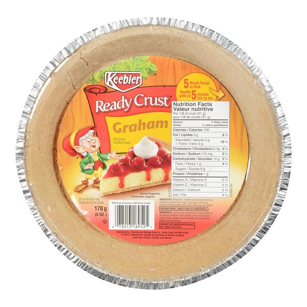 Keebler Ready Pie Crust - Graham - 9 oz - 3 Pack