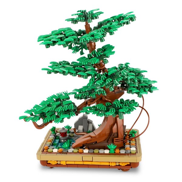 Bonsai Tree Building Sets, Compatible with Lego, Pine Tree Building Kits Collection DIY Plant,Gift for Home Decor and Office Art