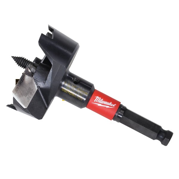 Self-Feed Drill Bit, Dia 2 9/16, 7/16 Hex