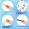 Konsait 700pcs Easter Nail Art Stickers,St. Patrick’s Day Decoration Luck of The Irish Nail Art Stickers Decals, Bunny Shamrock Nail Sticker False Nail Design Self-Adhesive Nail Tips Decorations