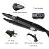 USHTIGER Professional Hair Extension Iron Fast Heat-up Fusion Connector Bonding Tool for Salon Adjustable Temperature Control U Tip Human Hair Extensions Keratin Glue Black