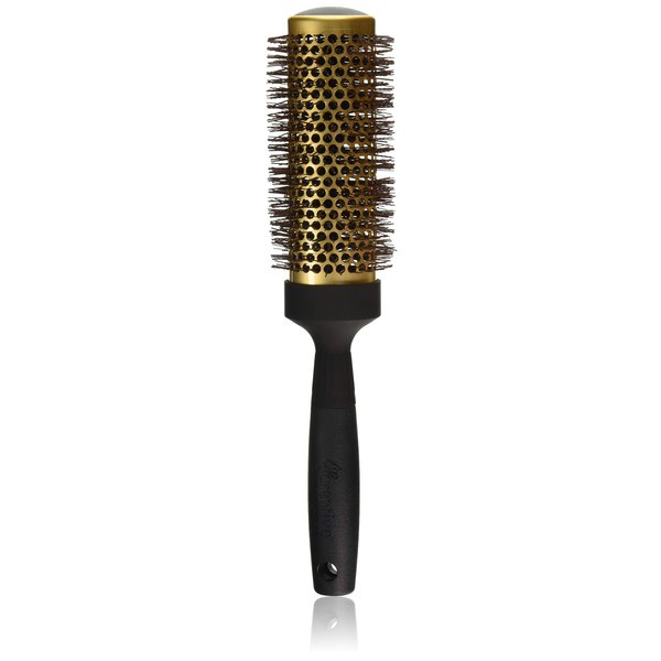 Creative Hair Brushes Gold Nano Ceramic 6 Inch Long Barrel Ion Wavy Bristles