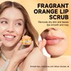 2 PACKS Lip Scrub, Deep Moisturizing, Nourishing Lips, Gentle Exfoliating And Moisturizing Lips, Home Lip Care For Men And Women Dark Lip Corrector, 1.76 fl oz, Watermelon & Orange