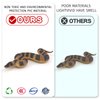 Realistic Wild Life Jungle Animal Model Playset 6 PCS Snake Red-tailed Boa Rattlesnake Model Party Favors Supplies Cake Toppers Set Toys for 5 6 7 8 Years Old Boys Girls Kid Toddlers