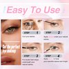 ALICE Lash Bond and Seal, Cluster Lashes Glue for DIY Eyelash Extensions, Individual Lash Glue Super Strong Hold Latex Free Waterproof Adhesive Eyelash Extension Glue (5ml×2)