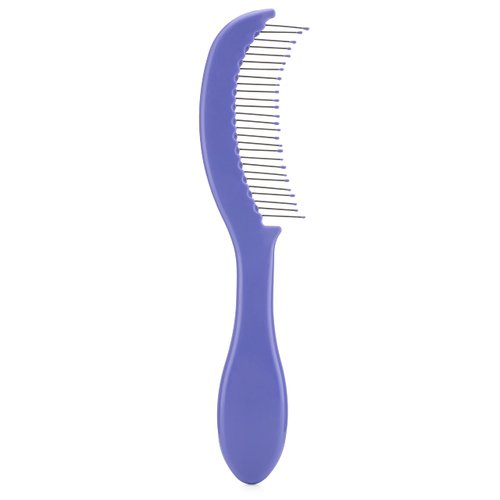 Wet Brush Thin Detangler Comb - Purple, Custom Care - All Hair Types - Ultra-Soft IntelliFlex Bristles Glide Through Tangles with Ease - Pain-Free Comb for Men, Women, Boys and Girls