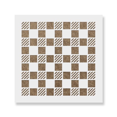 Buffalo Check Cookie Stencil - Easy-to-Use For Stunning Cookie Decorations: Simplifying Cookie Decorating