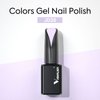 VENALISA 15ml Lavender Purple Gel Nail Polish, Light Purple Gel Polish Pastel Purple Color Soak Off UV LED Nail Gel Polish Nail Art Starter Manicure Salon DIY at Home, 0.53 OZ