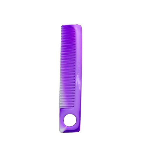 Generic Plastic Comb - Smooth Styling and Detangling for All Hair Types (Purple)