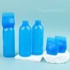Framendino, 3 Pack Blue 6 Ounce Hair Dye Root Comb Applicator Bottle with Graduated Scale for Salon