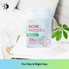 BIORICA Pimple Patches for Face with Tea Tree Oil 216 pcs. Hydrocolloid Acne Pimple Patches. Blemish Patches, Acne Dots, Pimple Stickers, Acne Patch and Pimple Patch
