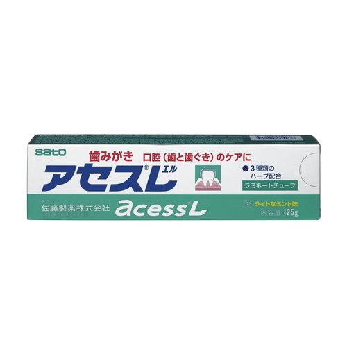 Acess Toothpaste for Oral Care, Herbal Toothpaste For Healthy Teeth and Gums, Pack of 1, Mint Flavor, 4.2 Ounce, Made in Japan