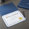 12-Pack Navy Blue Award Certificate Holders - Bulk Certificate Holders for Graduation, Diploma, Employee Appreciation, Certifications (fits 8.5x11)
