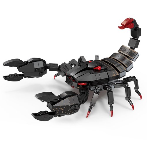 KAZI Scorpion Toy Building Set for Kids,Forest Bugs Building Kit,STEM Insect Toys for Girls Boys Age 8-14,Play and Display Animal Model,Gift Idea