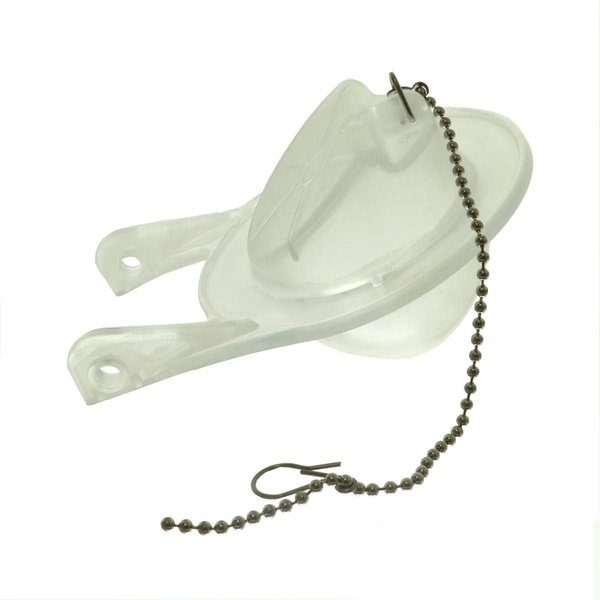 BEFIOPHY Toilet Flappers Replacement Compatible for GA715014-GEG1 (Transparent)