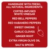 Queen Majesty Red Habanero & Black Coffee Hot Sauce, 5 oz - All Natural Habanero Condiment - Fair Trade, Vegan, Gluten Free, non GMO, Sugar Free, Featured on Hot Ones