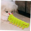 Milisten Dog Chew Toy Caterpillar Squeaky Toy Dog Chewing Toys Puppy Chew Toy Animal Squeaky Toys Puppy Squeaky Toy Dog Animal Squeaky Toy Latex Dog Toys Dog Squeaky Toys Emulsion Small Dog