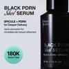 HAPA KRISTIN Black PDRN Shot Serum, Spicule Microneedling for Dark Spots, Uneven Tone, Elasticity, Firming, Glow, Strengthen the Skin Barrier, 1.01 FL OZ