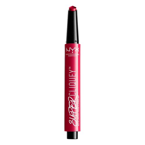 NYX Cosmetics Super Cliquey Matte Lipstick, In the Red