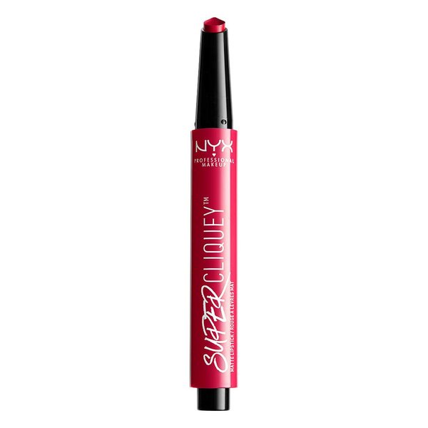 NYX Cosmetics Super Cliquey Matte Lipstick, In the Red