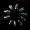 500pcs Short Coffin Nails Ballerina Nail Tips Full Cover Gel False Nails 10 Sizes