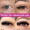 Eyesy Lash 500 Promade Fans | 5D 0.07 Size 13mm Curl D | Eyesy Eyelash Extension Premade Lashes Volume Lash Extensions Pro Made Fans Eyelash Extensions Pestanas Pelo A Pelo False Eyelashes