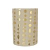 Aspen Creative 31254A Contemporary Drum (Cylinder) Shaped Spider Construction Lamp Shade in Beige 8" wide (8" x 8" x 11")