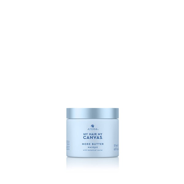 My Hair. My Canvas. More Butter Vegan Hair Masque for Enhancing and Nurishing Waves, Curls and Coily Hair, 6 oz