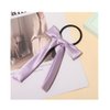 Hair Ribbon Ties Silk Bow Scrunchies Satin Cute Knotted Bowknot Hair Scrunchie Ribbons Tails Scarf Scrunchy Ponytail Holder Hair Bands Hair Elastic for Women Girls (10pcs)