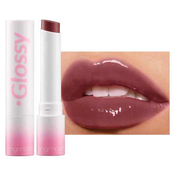 BEUKING Jelly Tinted Lip Mud One-way Rotation Not Recyclable Smooth Lip Lines Moisturizing Anti-cracking & Red Pink Lipstick Makeup Relieve Lip Dryness for Girl Man Daily Lip Hydrating Care (08#)