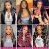 AUTTO Brazilian Human Hair Bundles Straight Human Hair 3 Bundles 16 18 20inch Unprocessed Virgin Brazilian Straight Hair Extensions Human Hair Weave Bundles