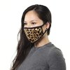 Cameleon Cover - Made in USA - Fashion Cheetah Face Mask Covering Washable Cotton Double Layer - 3 Pack (Cheetah Collection)