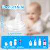 Sippy Spout Nipples for Philips Avent Natural Baby Bottles, My Grippy Spout Sippy Cup and Natural Trainer Sippy Cup, Replacement Bottle Nipple BPA-Free,4 Count, 6m+
