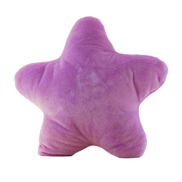 zhidiloveyou Star Pillow Plush Purple, Stuffed Star Shaped Pillow Cute Toy for Kids 15.7 inch
