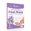 Foot Peeling Mask, 2 Pack Foot Moisturizing Mask, Lavender Exfoliating Foot Peel Mask, Cracked Heels Repair - for Calluses, Dead & Dry Skin