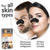 Global Beauty Care Premium 18 Nose Cleansing Strips of Activated Charcoal & Vitamin C Nose Strips For Blackheads Removal Charcoal Blackhead Remover Strips - 18 Ct