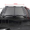 KYX Racing Metal Roof Rack with Carbon Fibre Panel 184x168mm Upgrades Parts Accessories for RC Crawler Car Traxxas TRX6 G63 TRX4 G500 Car Body