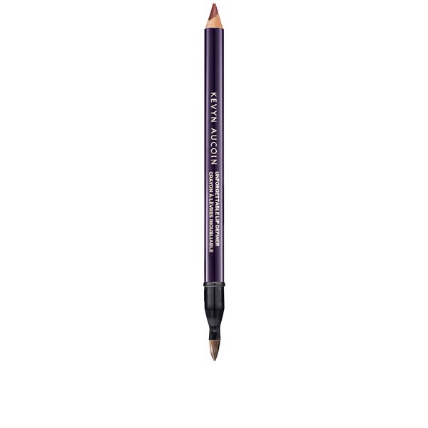 Kevyn Aucoin Unforgettable Lip Definer, Minimal: Long-wearing makeup lip definer. Water-resistant, defined tip accentuates lips. Blend-able. Dual-ended pencil and brush. All skin tones and types.