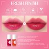 bayfree Lip Tint Stain Set, Lip Stain Long Lasting Waterproof, Lightweight, Non-sticky, Transfer-Proof, Matte Finish Lip Makeup (juicy)