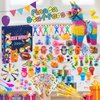 200PCS Party Favors for Kids, Treasure Chest Prize Box Toys for Kids Classroom, Birthday Goodie Bags Stuffers for Kids, Pinata Filler, Gift Bag Small Toys Prizes for Elementary Students 4-8 8-12 3-5