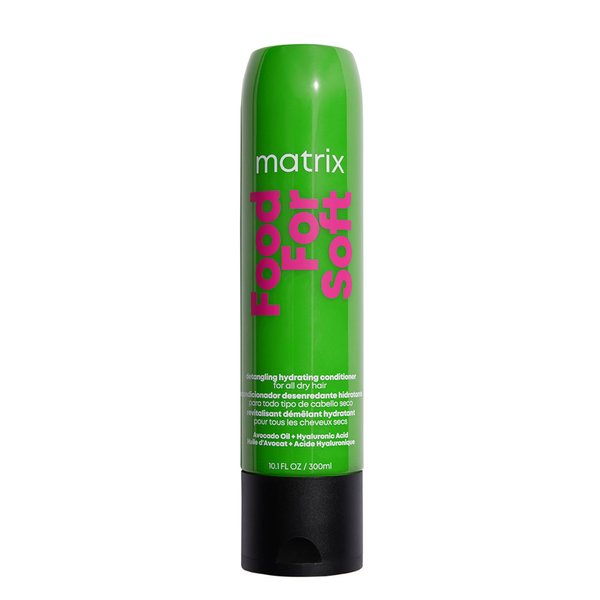 Matrix Food For Soft Conditioner | Hydrates & Detangles Dry, Brittle Hair | Moisturizes, Softens & Smooths | With Avocado Oil & Hyaluronic Acid | Suitable for Color Treated and Natural Hair | Vegan