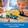 LEGO® City Cement Mixer Truck 60325 Building Kit; Realistic Toy Construction Vehicle for Kids Aged 4+