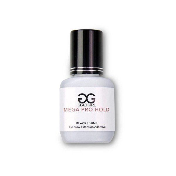 Eyelash Extension Glue by GladGirl | Volumizing Collection Mega Pro Hold | for Volume Lash Extensions | Up to 5 Weeks Retention | Black | Bottle Size 10ml + Remover + Primer (Save 7%) 10ml