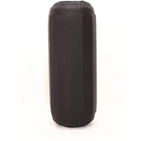 Bumper Buddies Boat Fender Cover (2 per pkg) Fits Taylor Made Big B #2 (8"x20") Center Rope Tube Boat Fender. by Kansas Creations (Black)