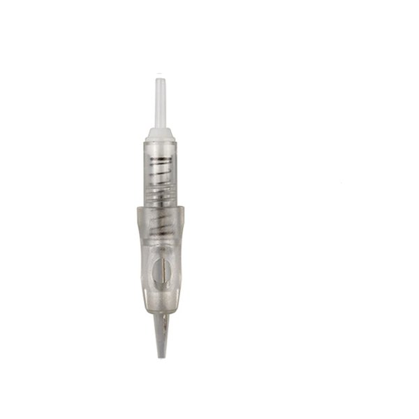 50pcs/Pack Disposable Microblading Nano Needle Cartridges Permanent Makeup Tattoo Needles for Tattoo Machine for Ombre Powder Eyebrow Lip Beauty (0.25mm1P)