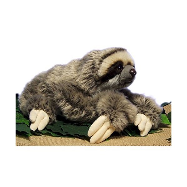 LuLezon Very Soft Three Toed Sloth Plush Stuffed Animal Toy 12.5 inch